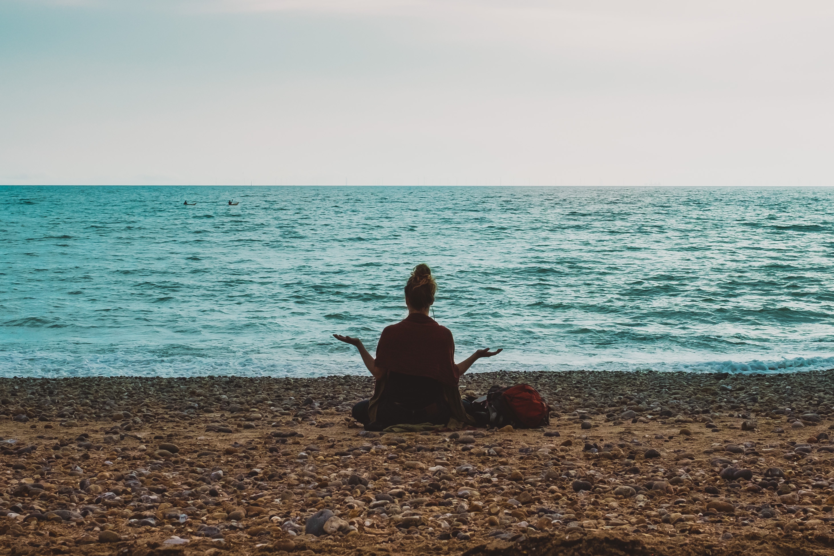Practising mindfulness with meditation