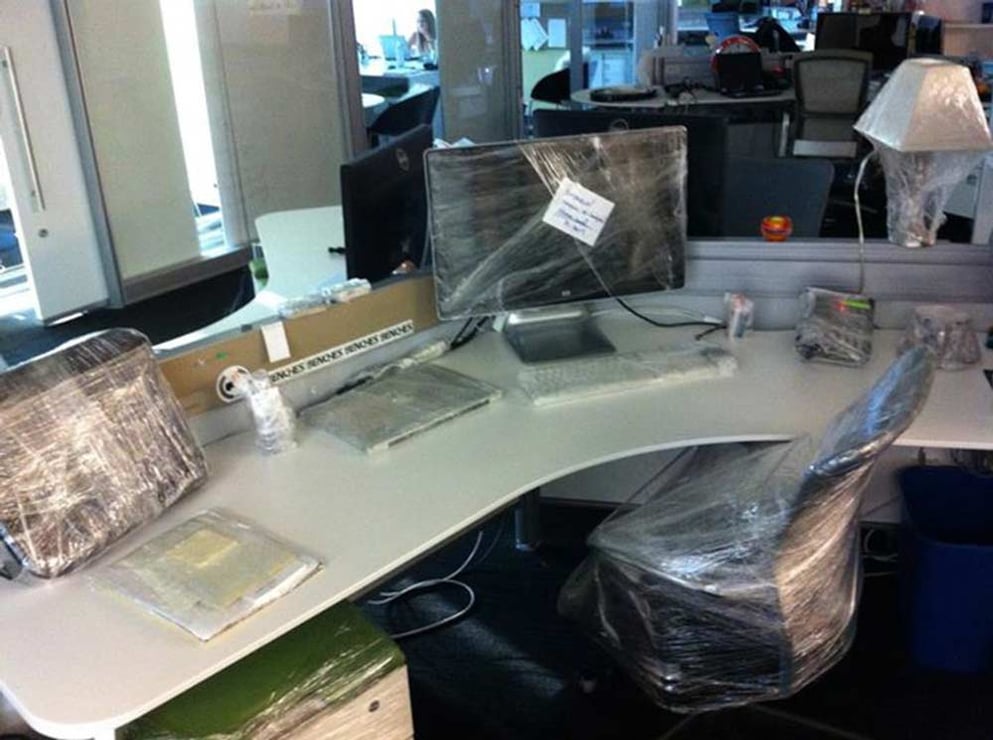 Top 10 office pranks to perk up the working day